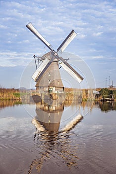 Windmills in Kinderdijk Holland