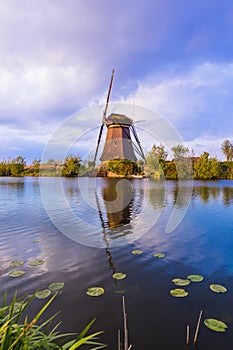 Windmills in Kinderdijk - Netherlands