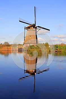 Windmills in Kinderdijk, Netherlands