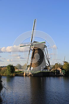 Windmills in Kinderdijk, Netherlands