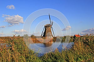 Windmills in Kinderdijk, Netherlands