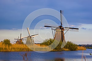 Windmills in Kinderdijk - Netherlands