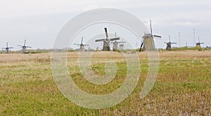 windmills, Kinderdijk, Netherlands