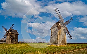 windmills in koszuty photo