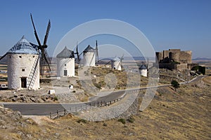 Windmills - La Mancha - Spain photo