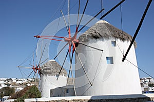 Windmills in Mykonos