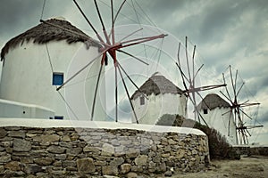 Windmills of Mykonos.