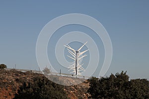 Windmills in nature