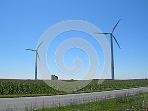 Windmills Over American Landscapes