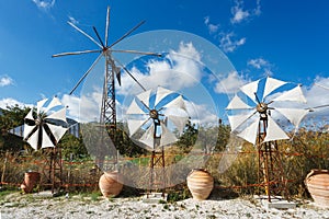 Windmills on the plateau of Lassithi