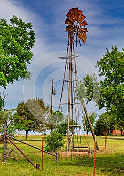 Windmills we`re a staple of life for farmers