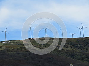 Windmills to generate electricity and improve our lives photo