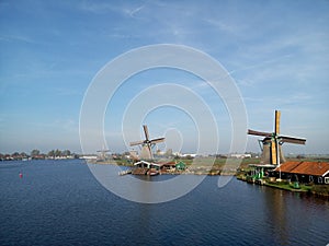 Windmills Zaanse Schans Holland