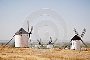 Windmils in La Mancha