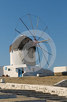 Windmils of Mykonos Island, Greece