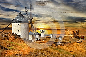 Windmils of Spain photo