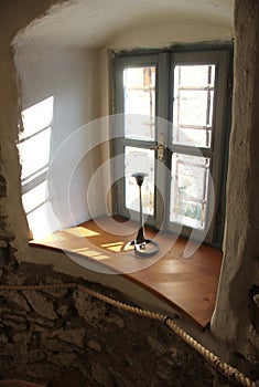 Windov in the castle