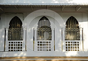 Window of Alwi Mosque in Kangar