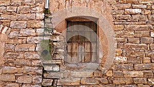 Window of an ancient building