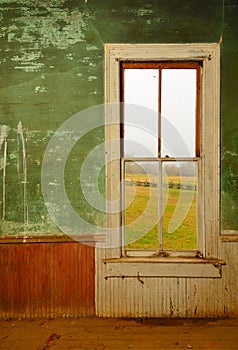 Window in Antique Home