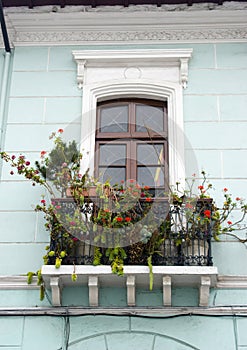 Window balcony quito ecuador