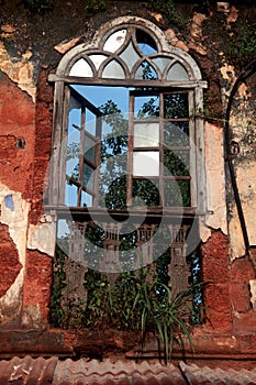Broken window
