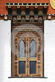 Window - Buddhist temple - Bhutan