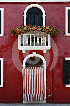 Window, Burano, Italy