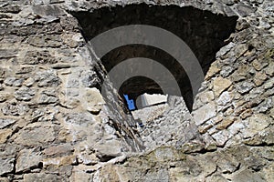 Window in Cachtice castle