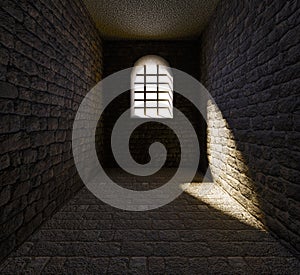 Window in the castle