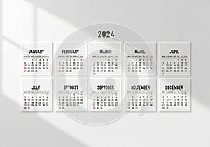 From a window casts subtle shadows across the image, adding depth