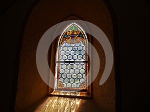 Window in the church