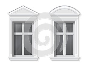 Window in classic frame