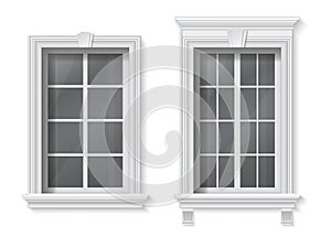 Window in classic frame