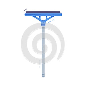 Window Cleaning Tool or Scraper for Washing Vector Illustration