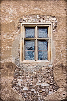 Window - Corvin Castle,  Hunedoara, Romania