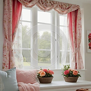 Window decor is a key element that determines the atmosphere and style of a room photo