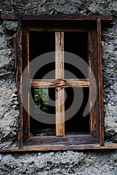 The Window of the Dulong nationality's house