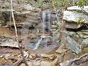 Window Falls at Hanging Rock State Park