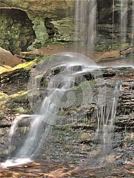 Window Falls at Hanging Rock State Park