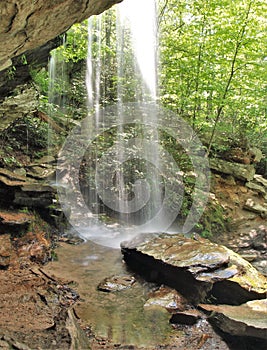 Window Falls at Hanging Rock State Park