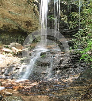 Window Falls at Hanging Rock State Park