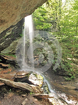 Window Falls at Hanging Rock State Park