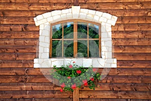 Window with flowers