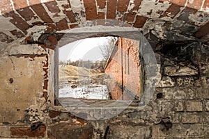 Window in fort