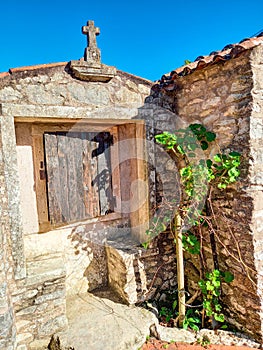 Window of Francisco and Jacinta\'s house in Fatima