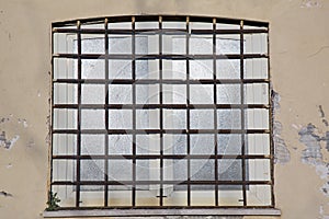 Window with grates