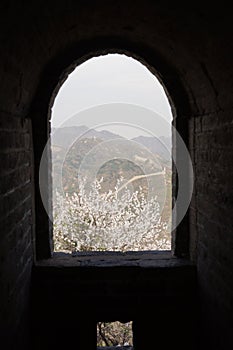 Window of the great wall