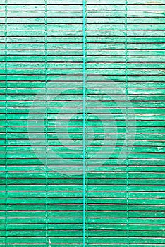 Window green colorful old wooden shutter