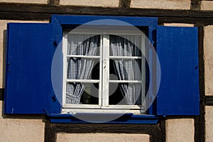Window of an half timbered house.